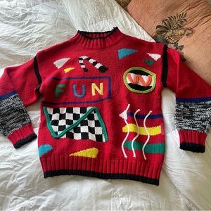 Vintage 80s Fetagetti sweater